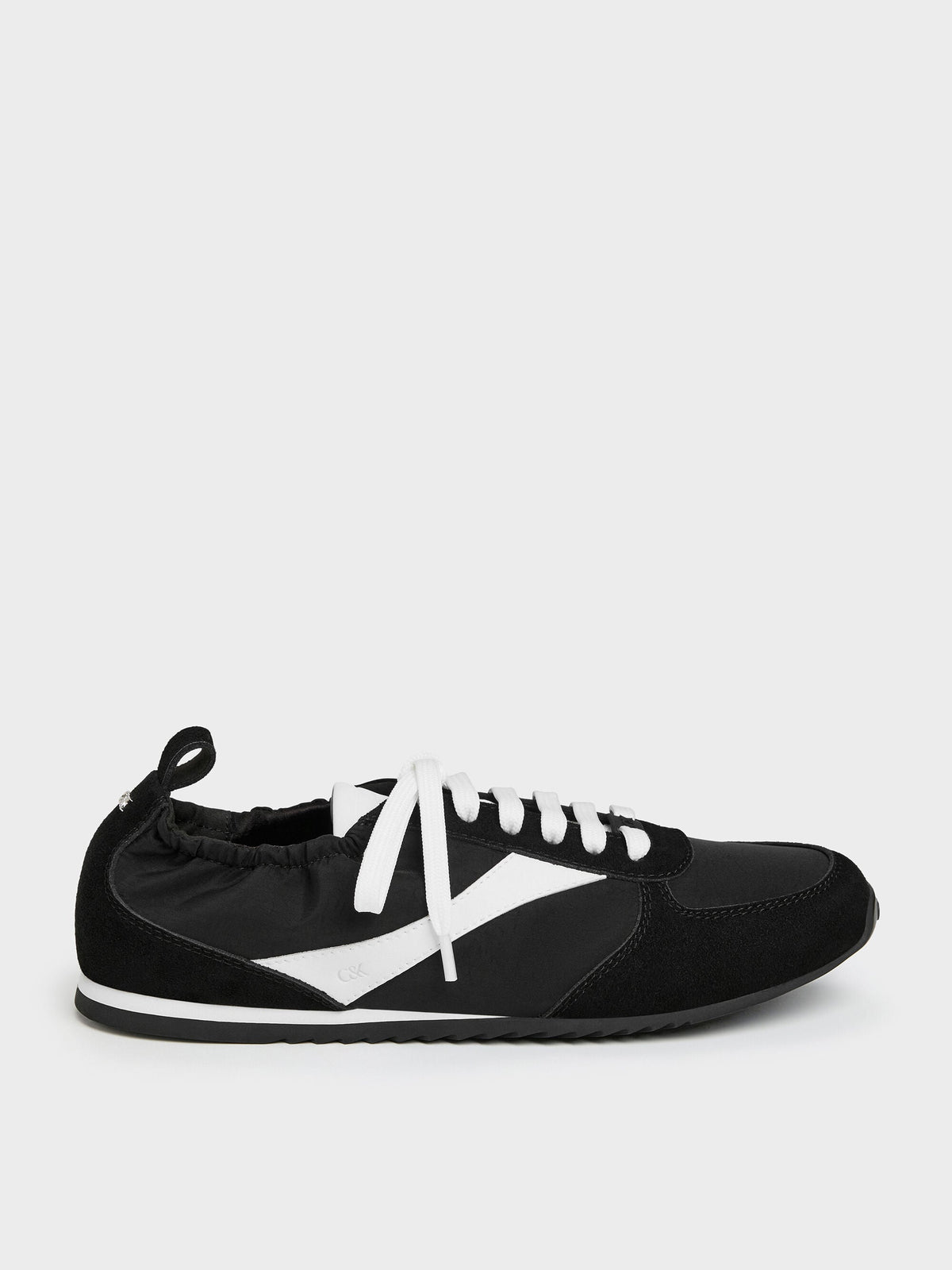 CHARLES & KEITH Sale / Jace Sneakers - Black Textured