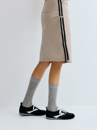 CHARLES & KEITH Sale / Jace Sneakers - Black Textured