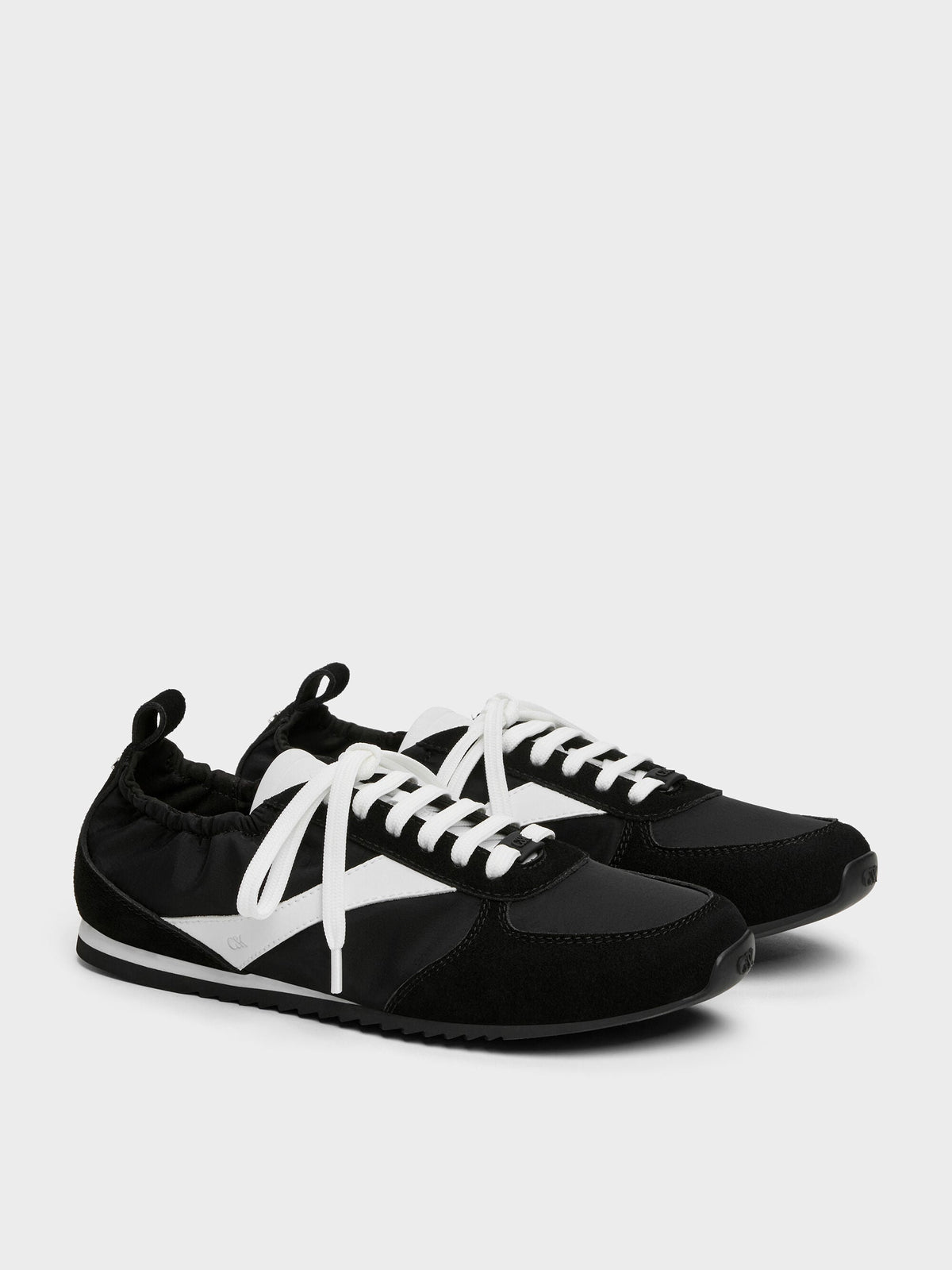 CHARLES & KEITH Sale / Jace Sneakers - Black Textured