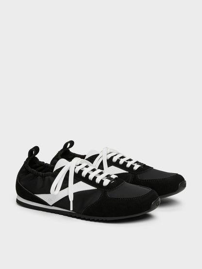 CHARLES & KEITH Sale / Jace Sneakers - Black Textured