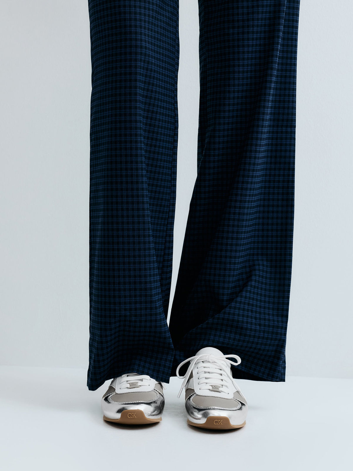 CHARLES & KEITH Special Offer / Jace Metallic Sneakers - Silver