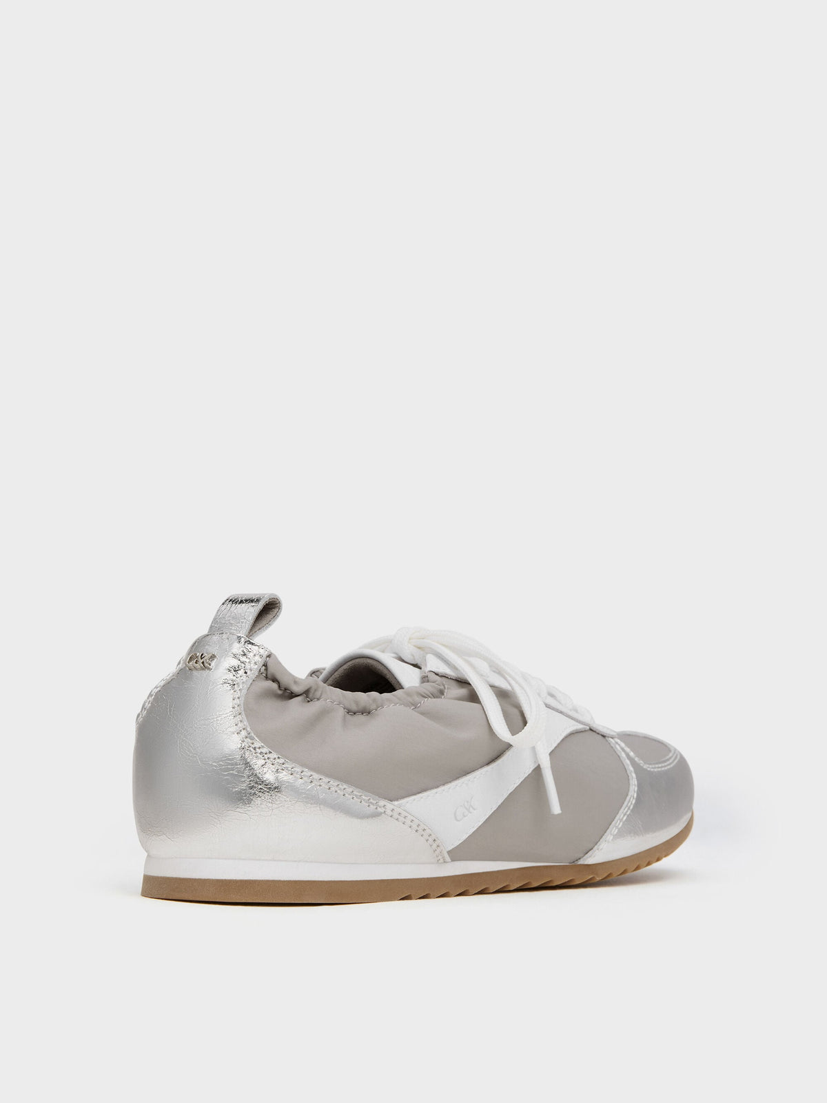 CHARLES & KEITH Special Offer / Jace Metallic Sneakers - Silver