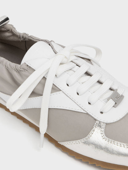 CHARLES & KEITH Special Offer / Jace Metallic Sneakers - Silver