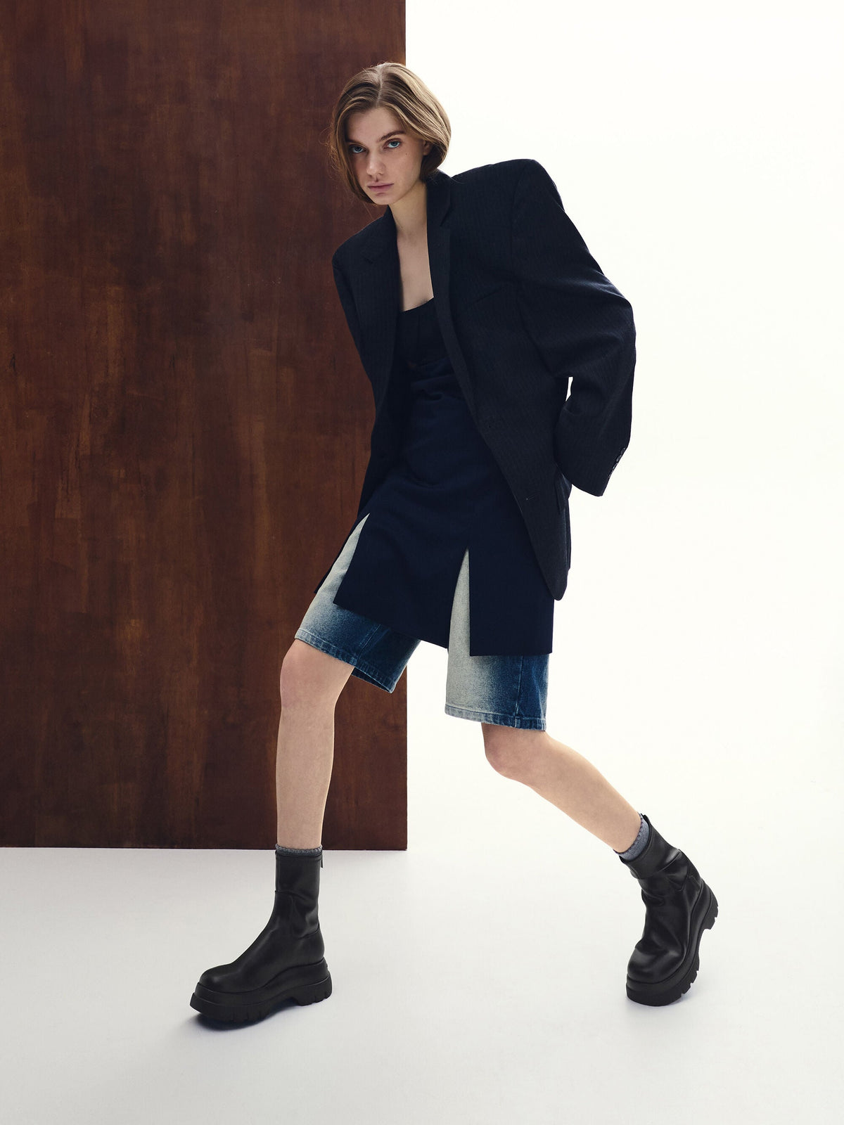 CHARLES & KEITH Special Offer / Leoi Chunky Ankle Boots - Black