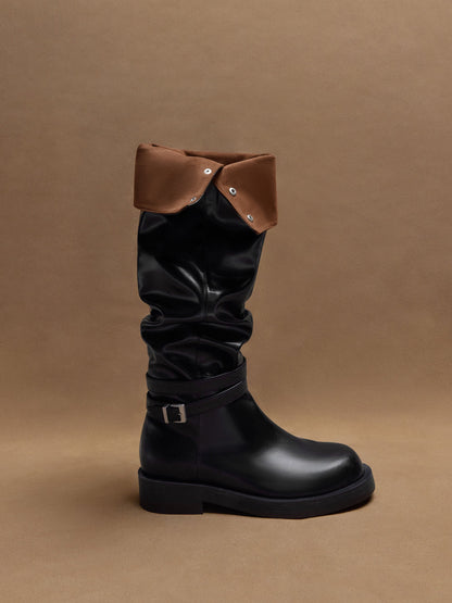 CHARLES & KEITH Everyday / Eilis Thigh-High Boots - Black