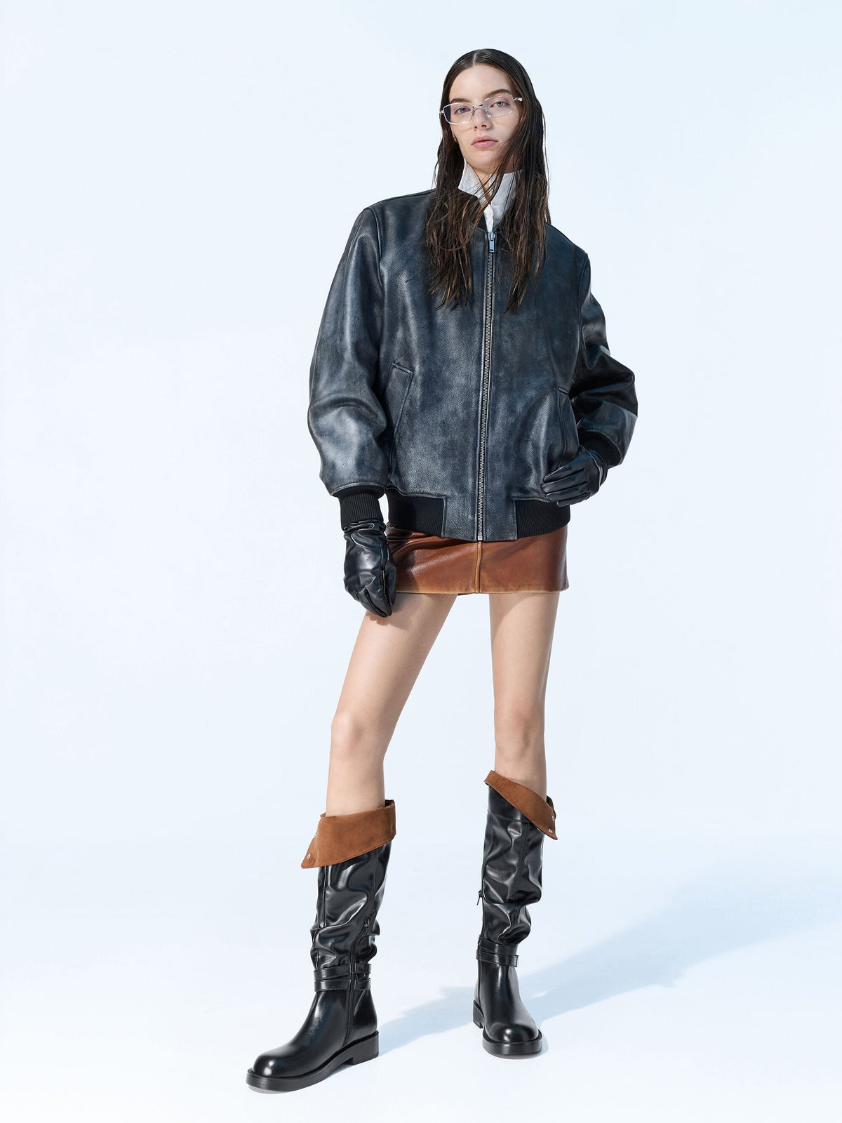 CHARLES & KEITH Everyday / Eilis Thigh-High Boots - Black