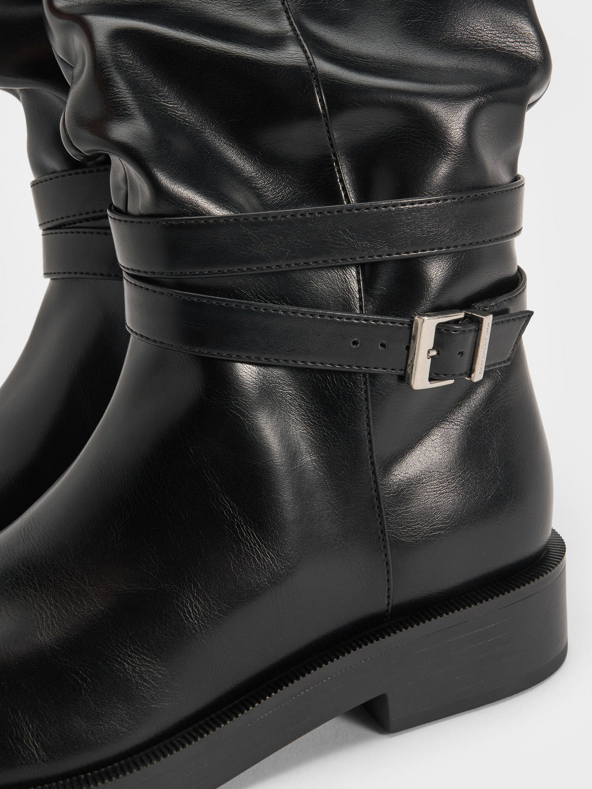 CHARLES & KEITH Everyday / Eilis Thigh-High Boots - Black