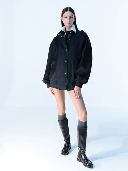 CHARLES & KEITH Recommended / Jagger Knee-High Loafer-Boots - Black Box