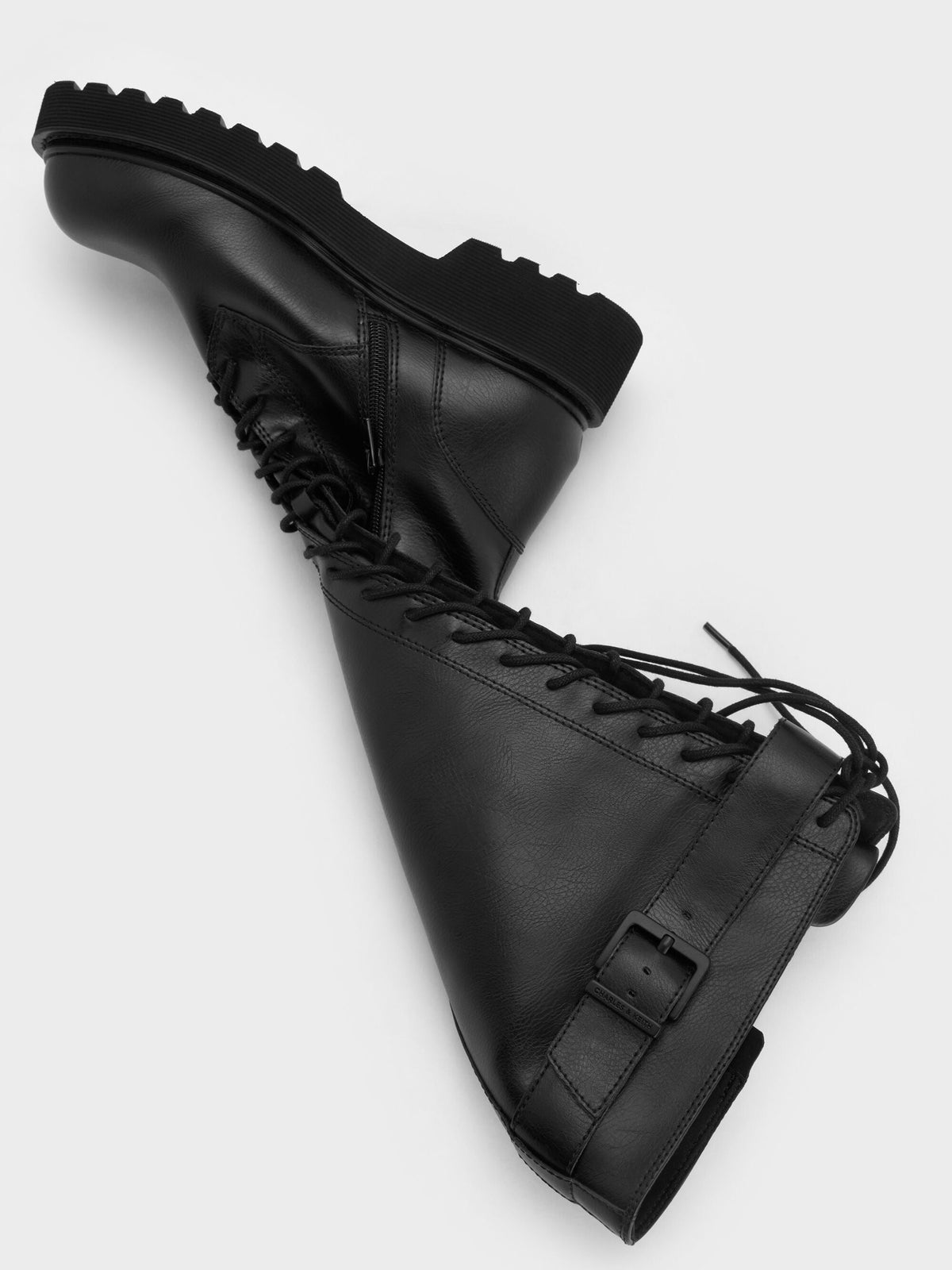 CHARLES & KEITH Classic / Darian Knee-High Boots - Black
