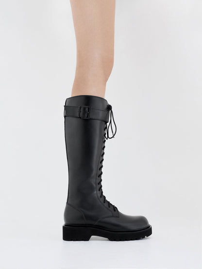 CHARLES & KEITH Classic / Darian Knee-High Boots - Black