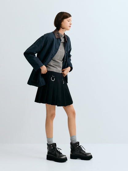 CHARLES & KEITH Special Offer / Eliot Platform Combat Boots - Grey