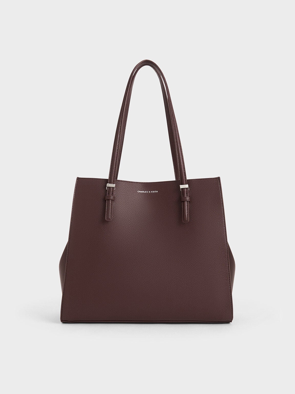 CHARLES & KEITH Exclusive / Sansa Tote Bag - Plum