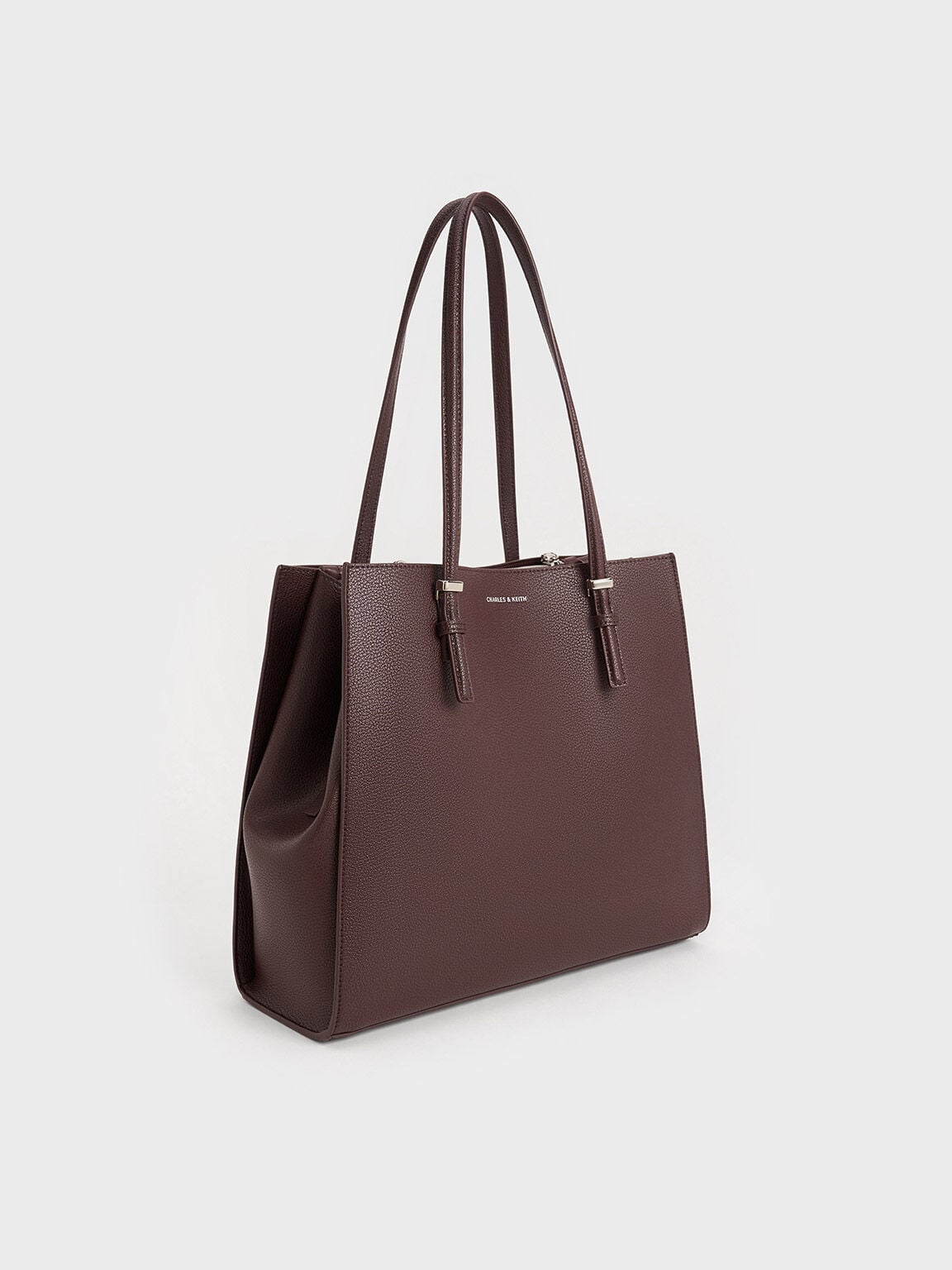CHARLES & KEITH Exclusive / Sansa Tote Bag - Plum