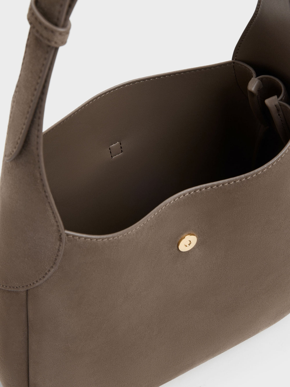 CHARLES & KEITH Special Offer / Adalyn Hobo Bag - Stone Grey