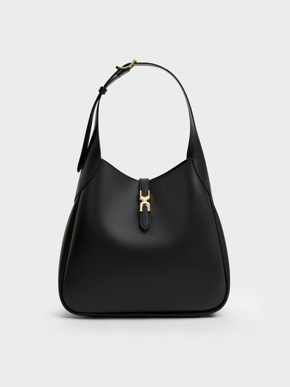 CHARLES & KEITH Best Price / Adalyn Hobo Bag - Black