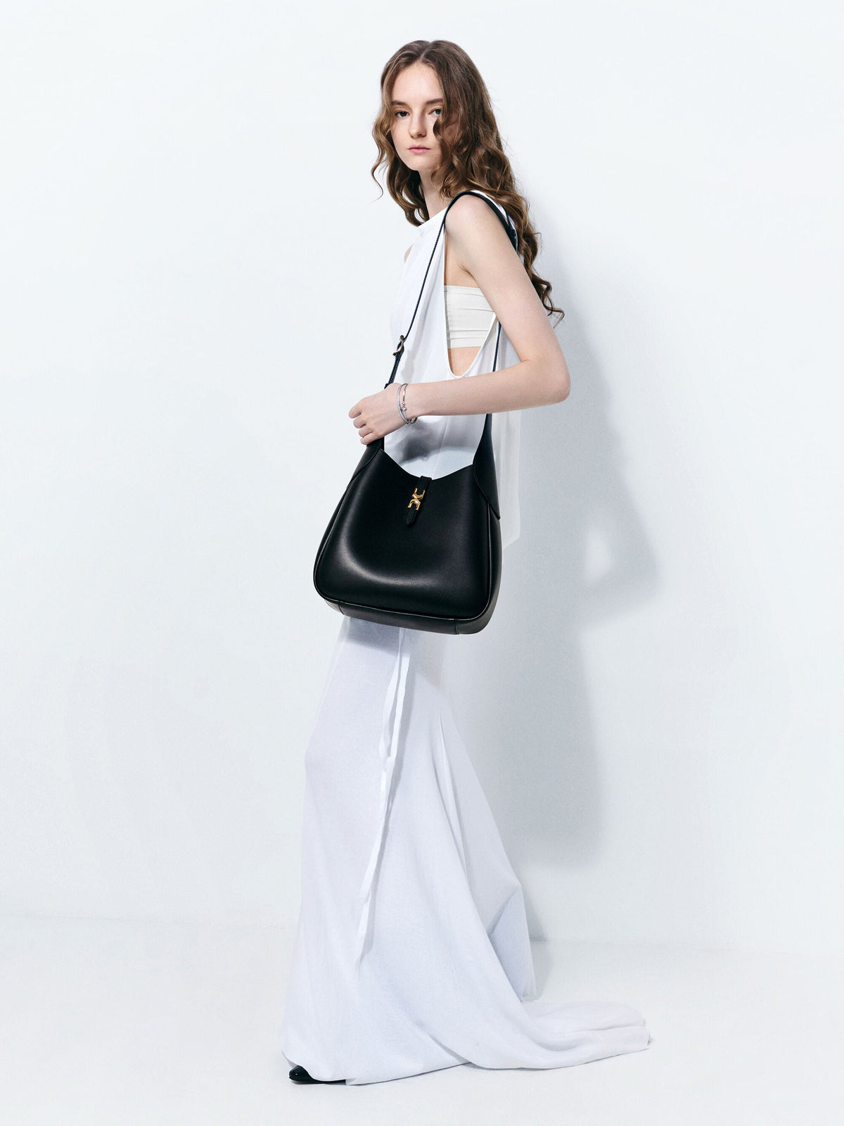 CHARLES & KEITH Best Price / Adalyn Hobo Bag - Black