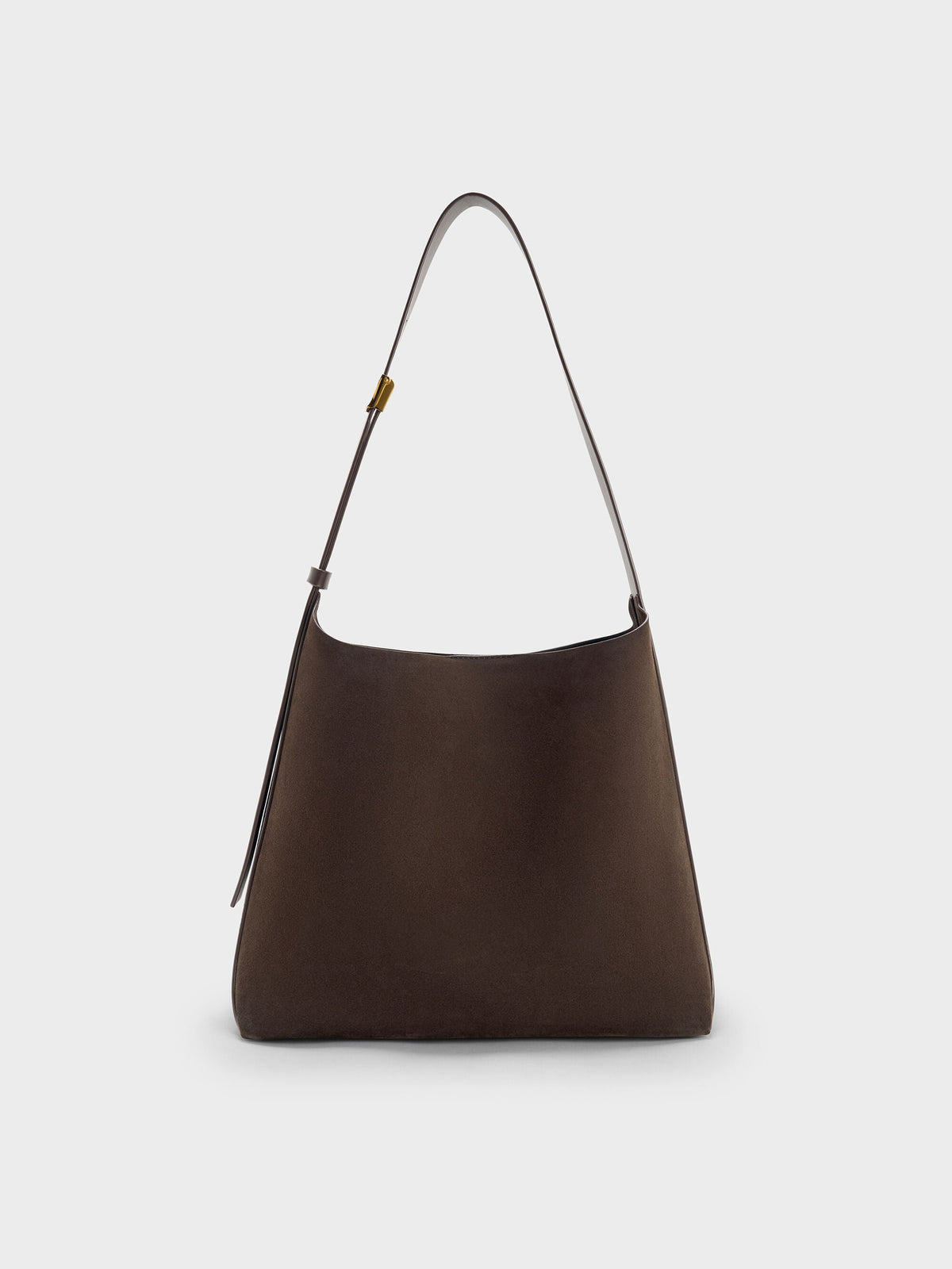CHARLES & KEITH Everyday / Edna Tote Bag - Espresso Brown