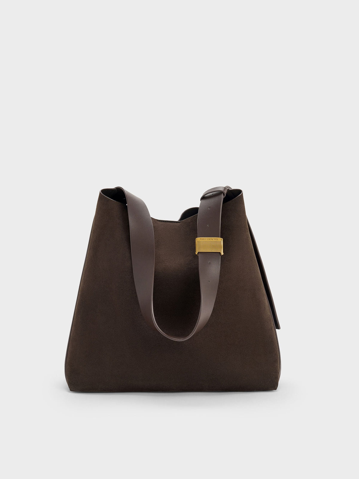 CHARLES & KEITH Everyday / Edna Tote Bag - Espresso Brown