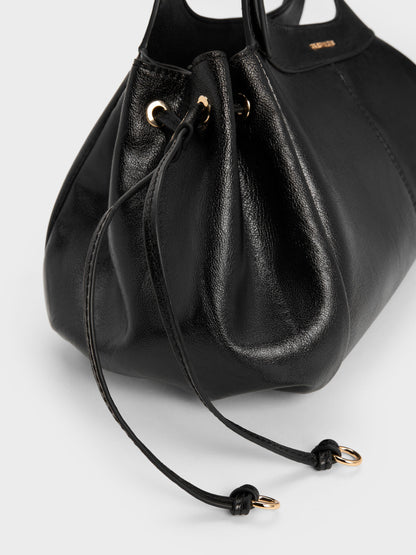 CHARLES & KEITH Best Price / Lillith Drawstring Tote Bag - Black