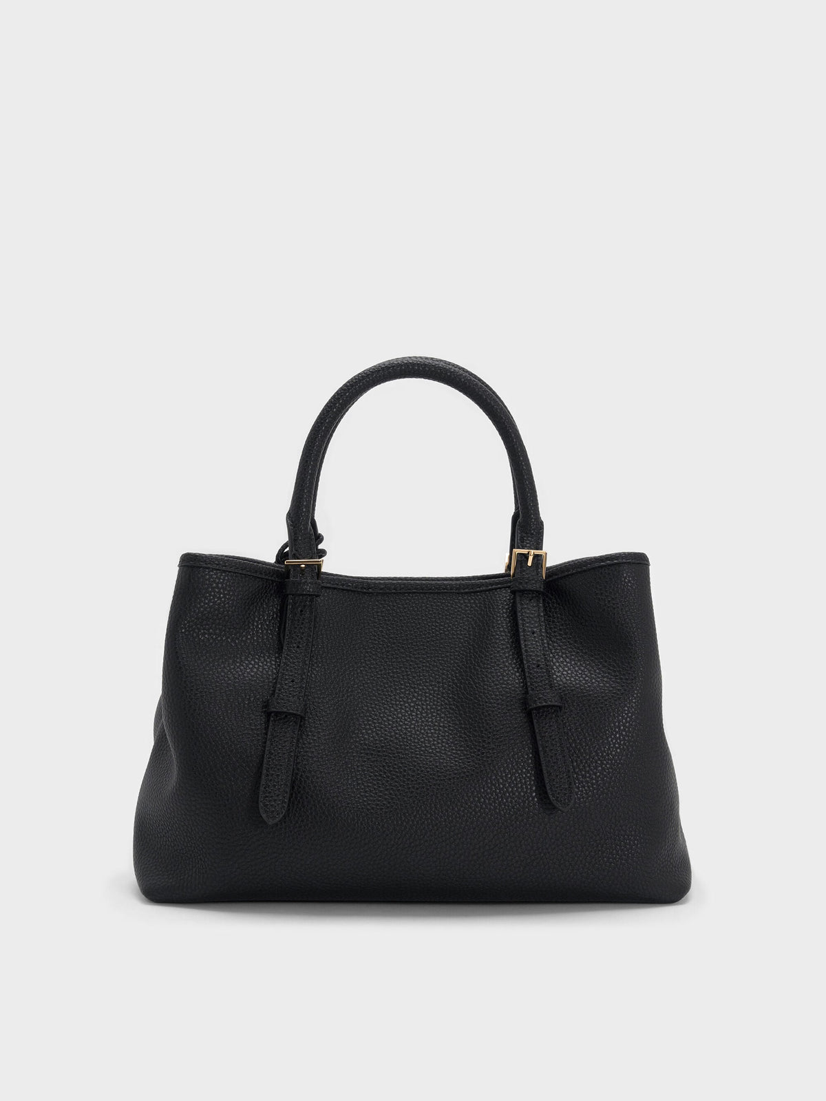 CHARLES & KEITH Featured / Baral Bead-Charm Tote Bag - Black