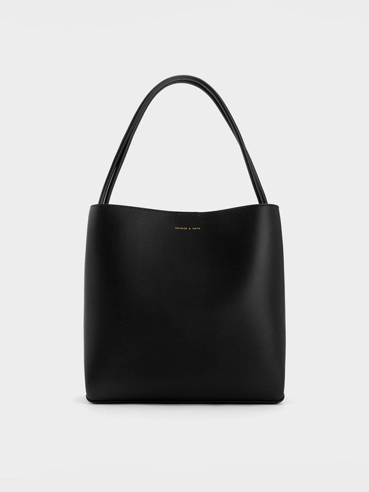 CHARLES & KEITH Smart Buy / Leia Tote Bag - Black