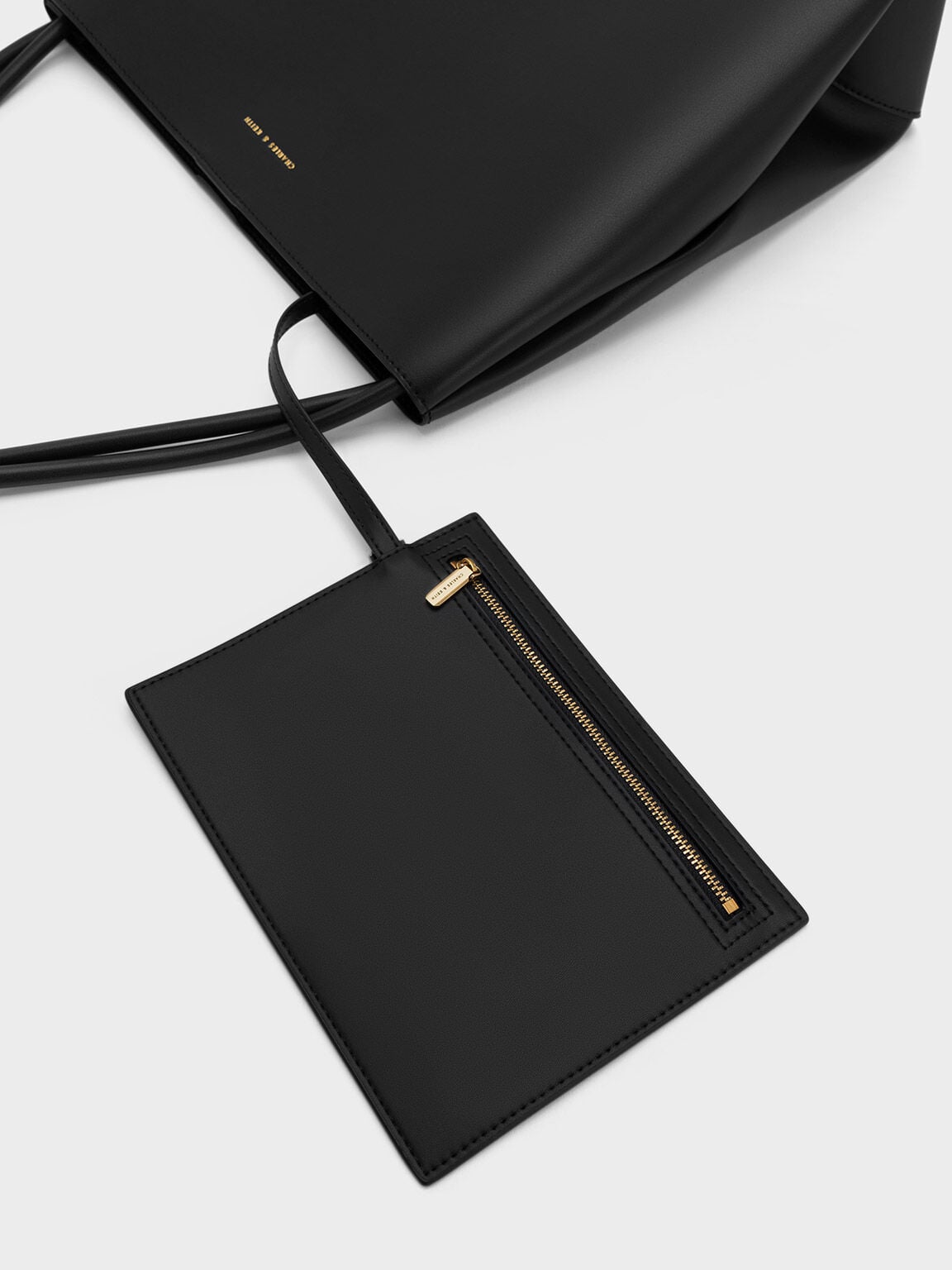 CHARLES & KEITH Smart Buy / Leia Tote Bag - Black