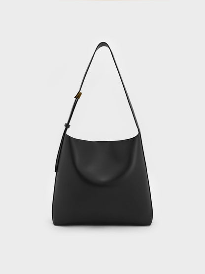 CHARLES & KEITH Latest / Edna Tote Bag - Black