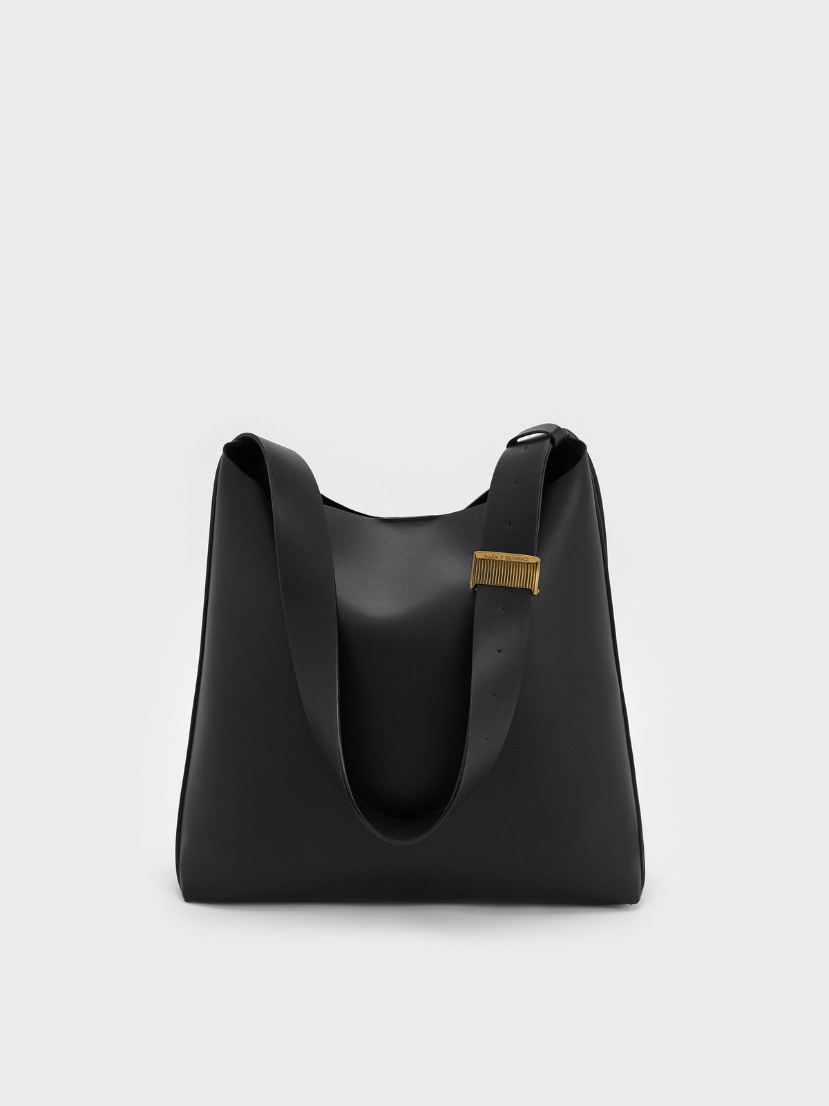 CHARLES & KEITH Latest / Edna Tote Bag - Black