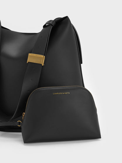 CHARLES & KEITH Latest / Edna Tote Bag - Black