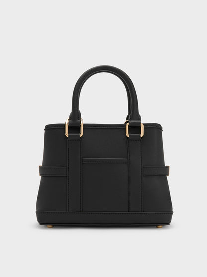 CHARLES & KEITH Deals / Mini Scottie Tote Bag - Black