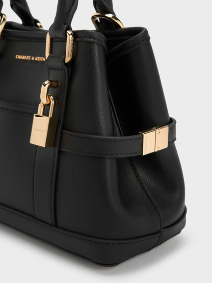 CHARLES & KEITH Deals / Mini Scottie Tote Bag - Black