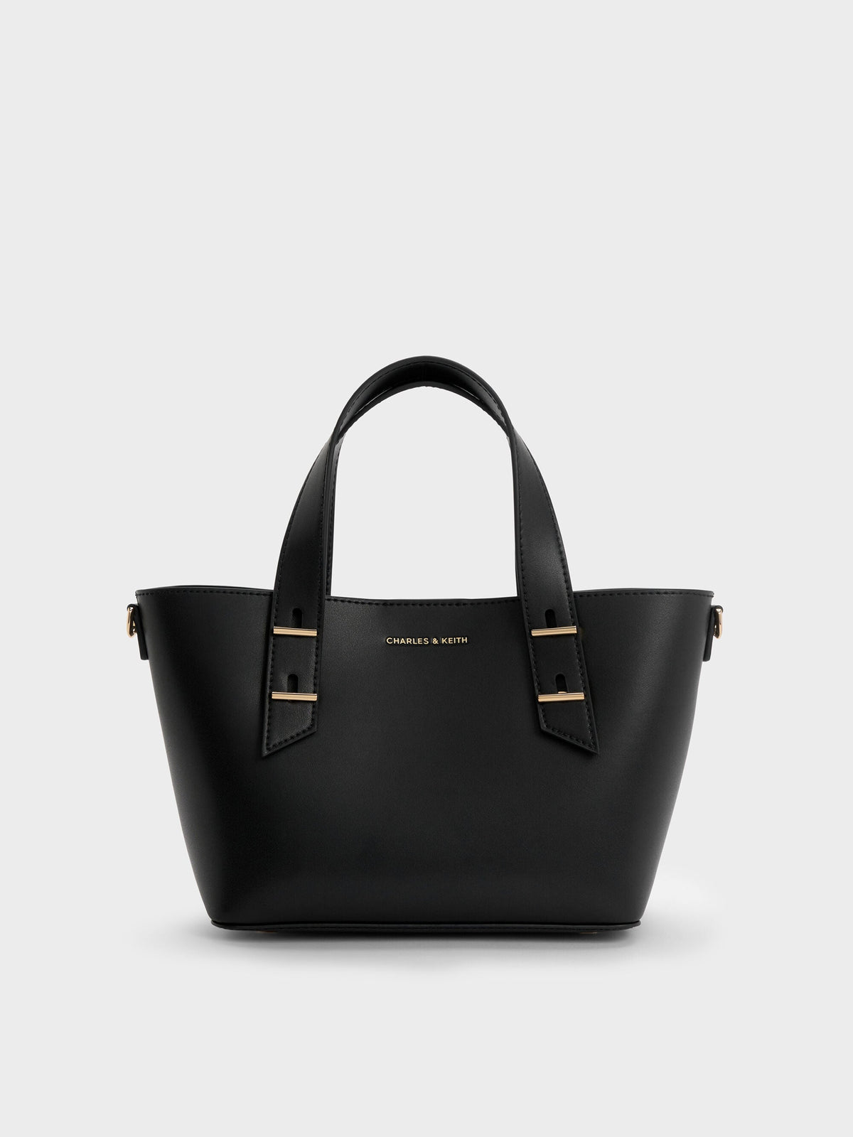 CHARLES & KEITH Recommended / Mini Shania Tote Bag - Black
