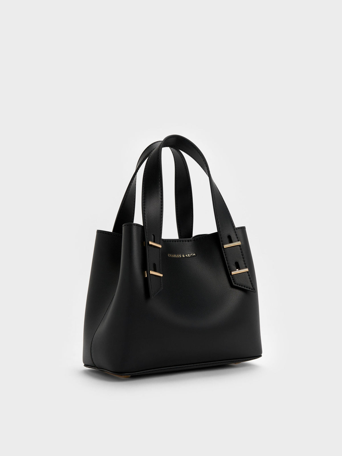 CHARLES & KEITH Recommended / Mini Shania Tote Bag - Black