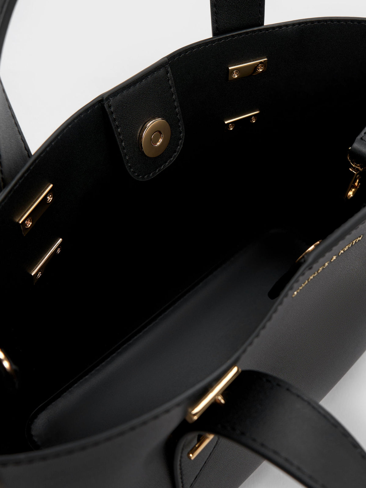 CHARLES & KEITH Recommended / Mini Shania Tote Bag - Black