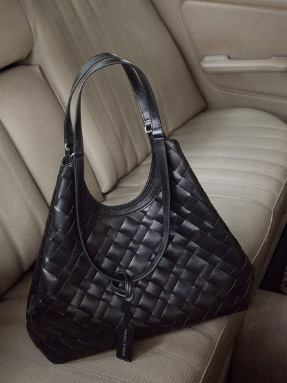 CHARLES & KEITH Special Offer / Ivette Woven Tote Bag - Noir