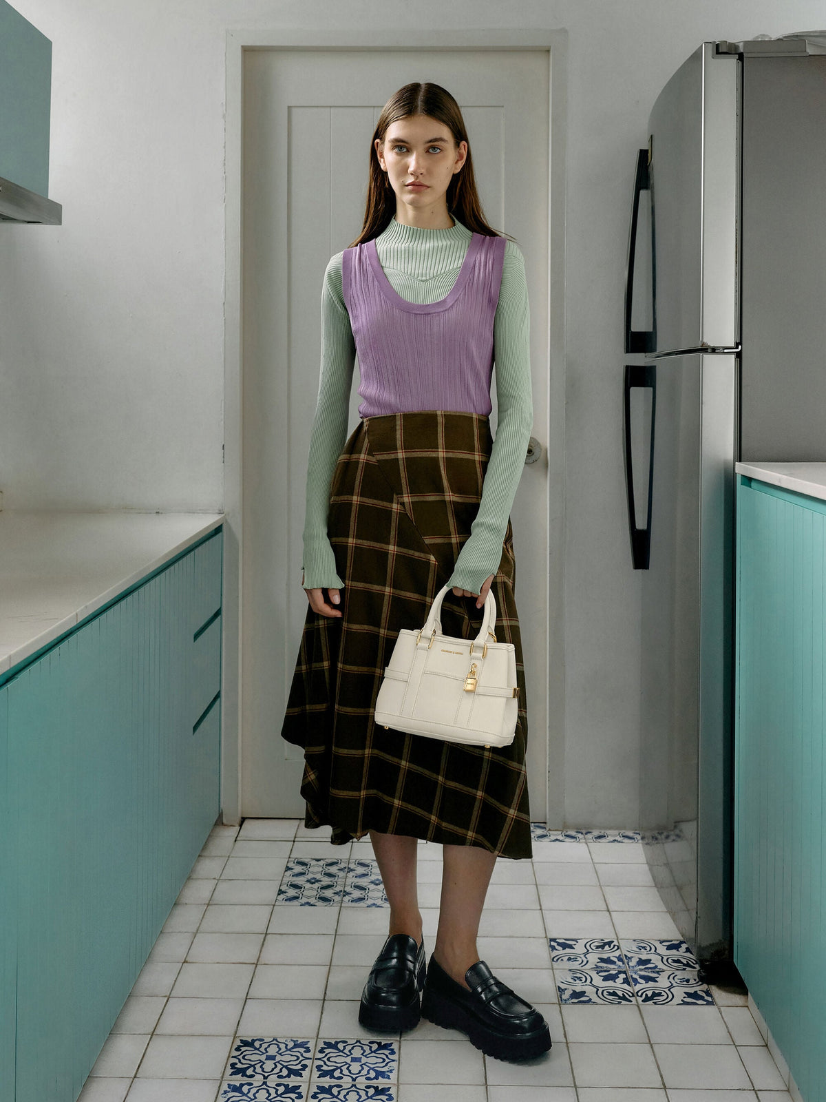 CHARLES & KEITH Everyday / Mini Scottie Tote Bag - Cream