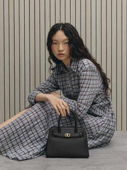 CHARLES & KEITH Value / Aubrielle Belted Tote Bag - Black