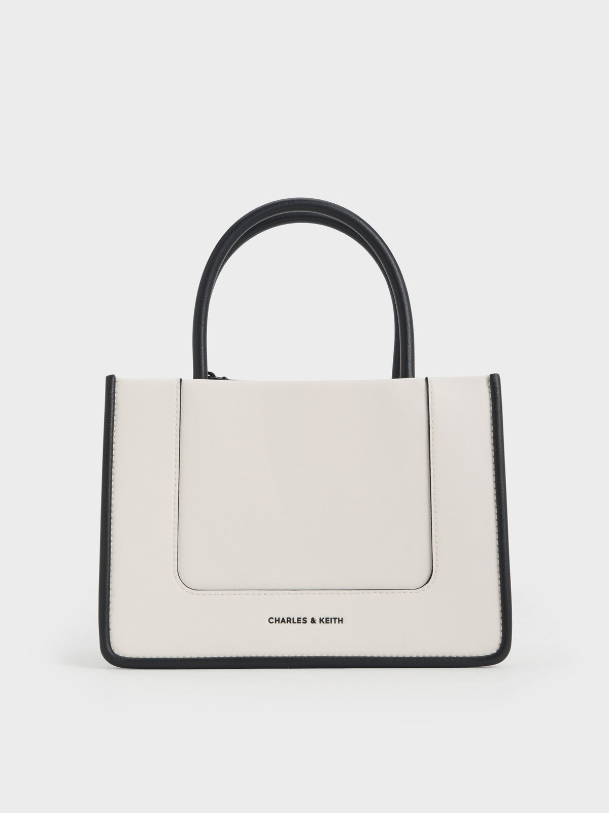 CHARLES & KEITH Hot Sale / Mini Daylla Tote Bag - Cream