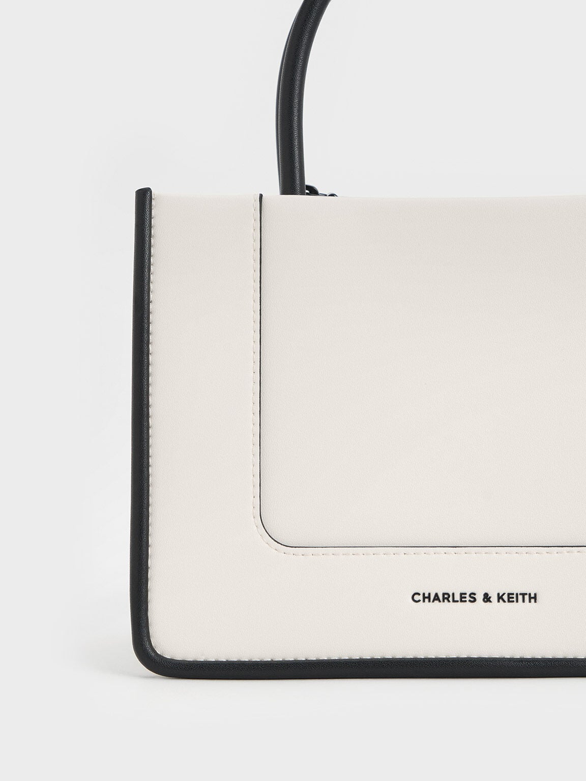 CHARLES & KEITH Hot Sale / Mini Daylla Tote Bag - Cream