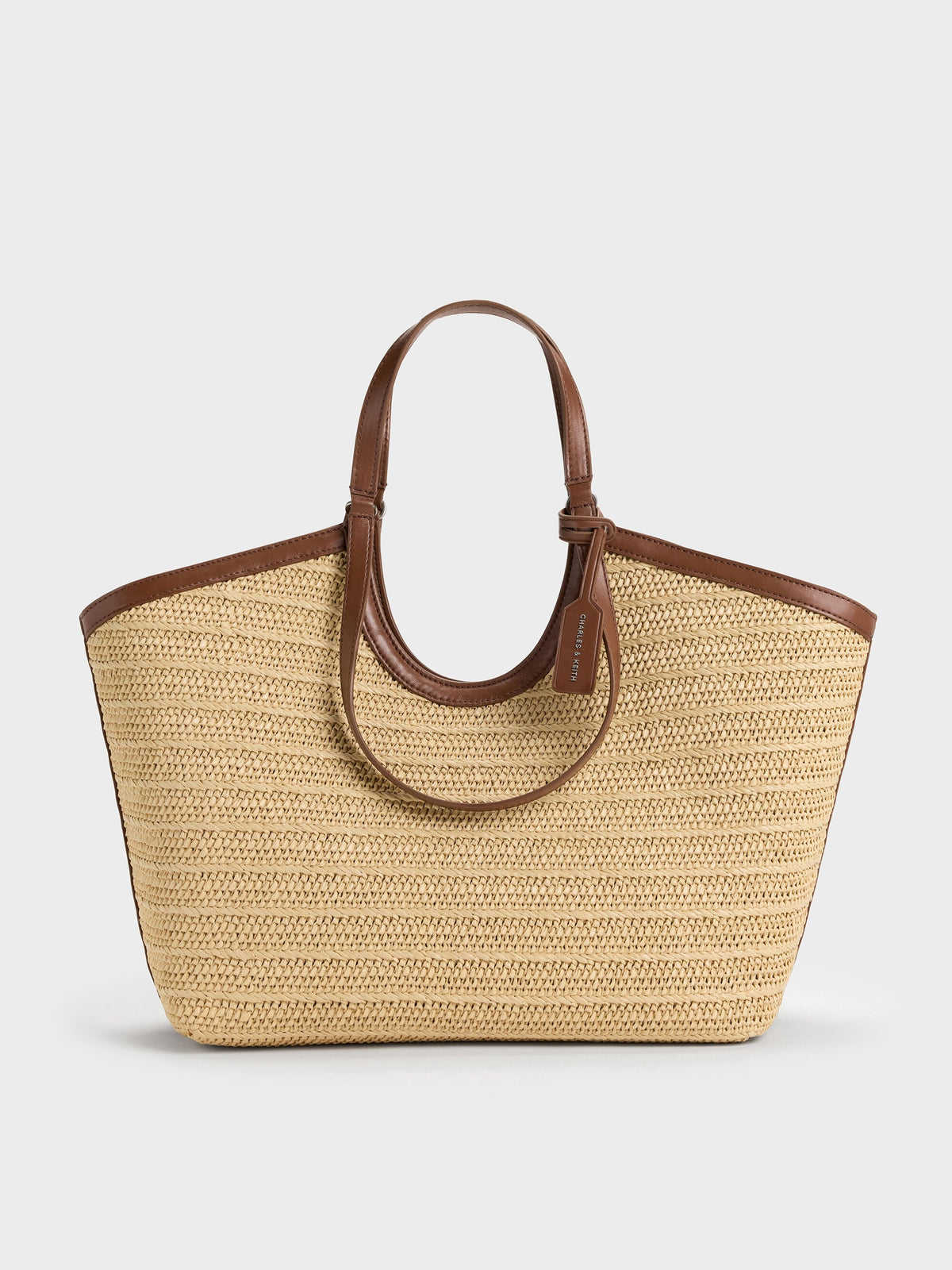CHARLES & KEITH Popular / Ivette Raffia Woven Tote Bag - Multi