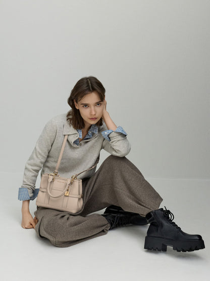 CHARLES & KEITH Deals / Mini Scottie Tote Bag - Taupe
