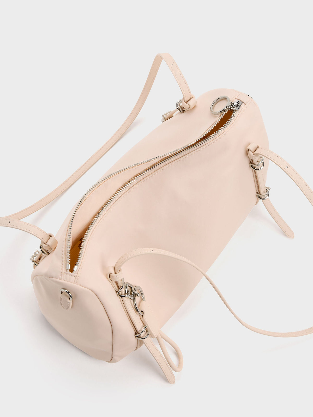 CHARLES & KEITH Exclusive / Levy Nylon Shoulder Bag - Soft Pink