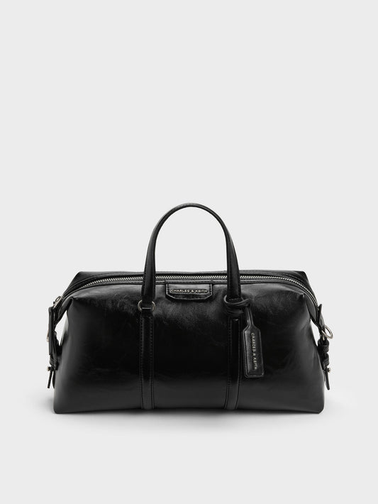 CHARLES & KEITH Latest / Fergie Bowling Bag - Noir