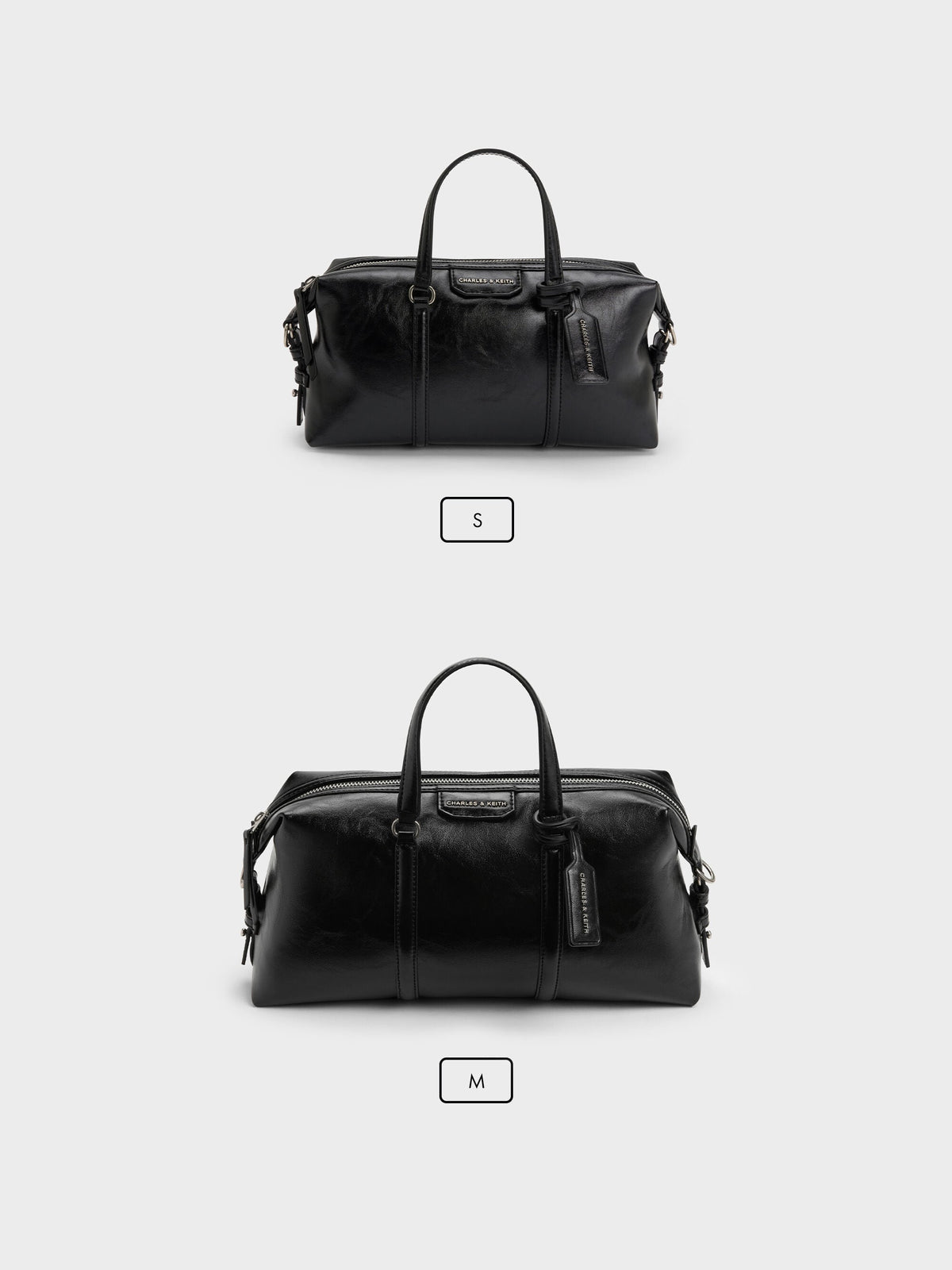 CHARLES & KEITH Latest / Fergie Bowling Bag - Noir