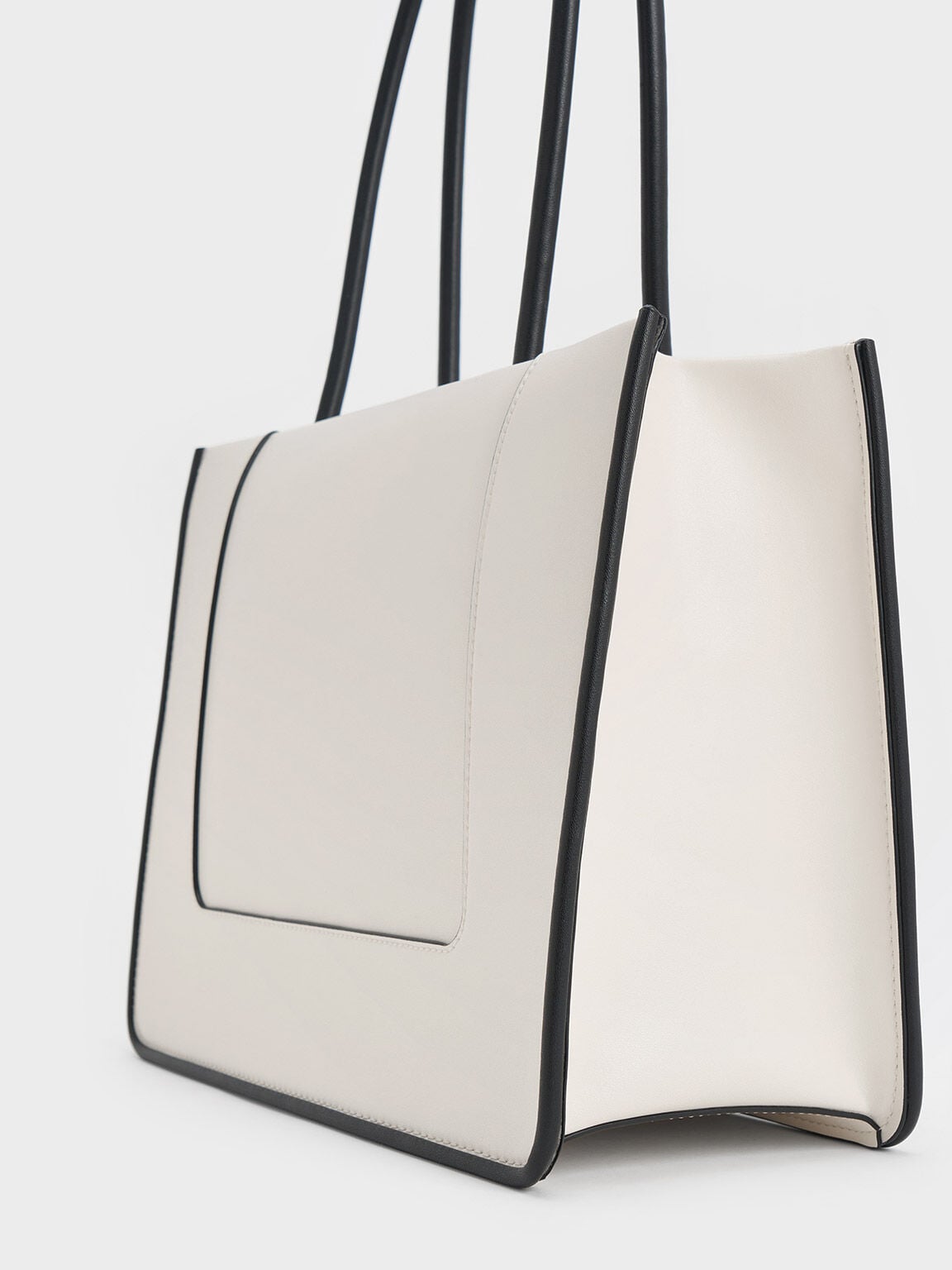 CHARLES & KEITH Everyday / Daylla Tote Bag - Cream