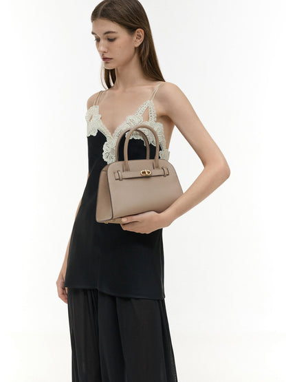 CHARLES & KEITH Great Value / Aubrielle Belted Tote Bag - Taupe