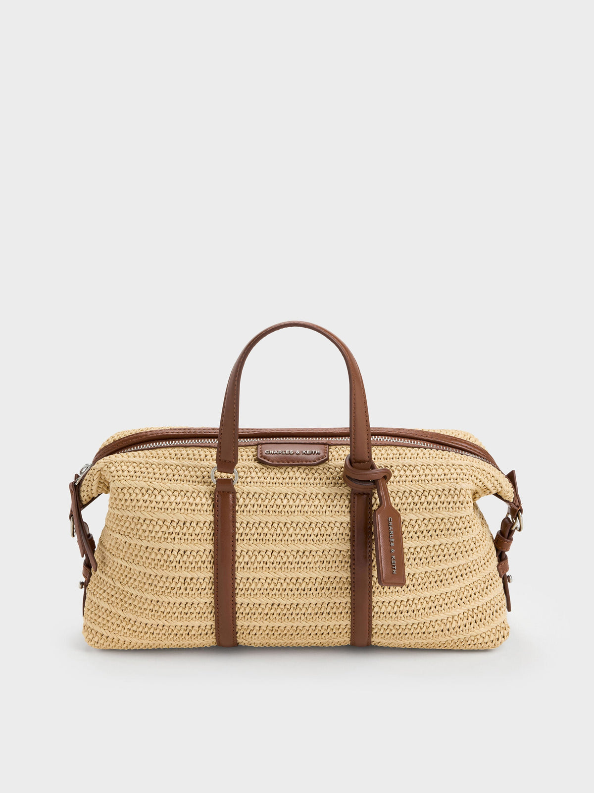 CHARLES & KEITH Great Value / Fergie Woven Bowling Bag - Multi