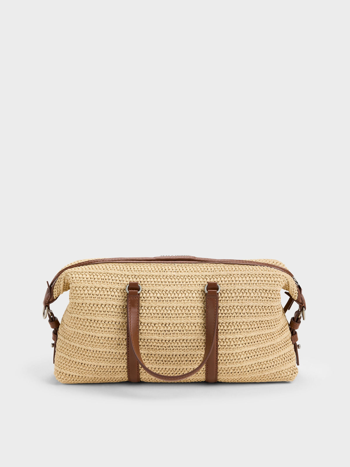 CHARLES & KEITH Great Value / Fergie Woven Bowling Bag - Multi