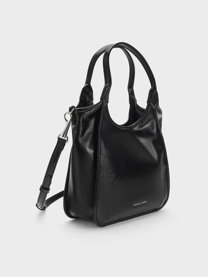 CHARLES & KEITH Quality / Mini Sianna Tote Bag - Noir