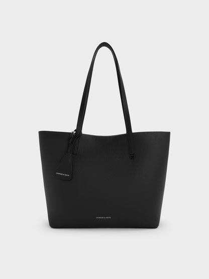 CHARLES & KEITH Great Value / Beryl Tote Bag - Noir